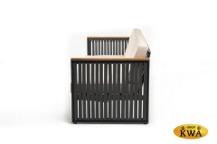 Диван из алюминия HORIZON 3-х местный  Joygarden