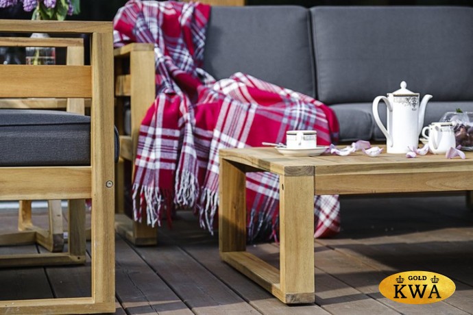 Диванный комплект из акации BOOKA с кофейным столом  Joygarden