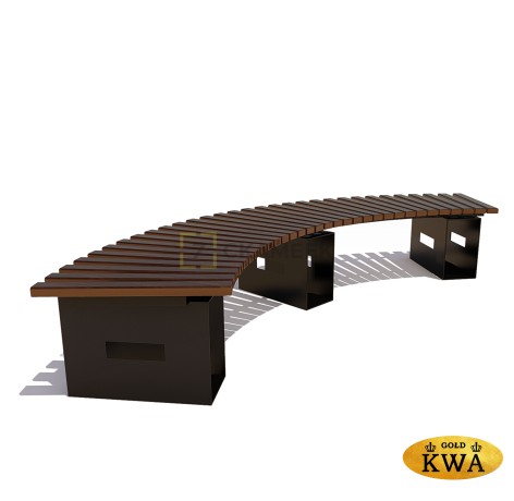 Садово-парковая скамейка «Сити» (лиственница, 30х60, 2357)