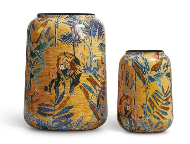 Кашпо TREEZ Effectory Savage Garden Дизайн-ваза King в-43 см, д-26 см