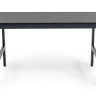 "Рио" стол из HPL 130х90см, цвет столешницы "серый гранит"