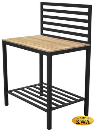 Уличная кухня из алюминия и тика Mexico