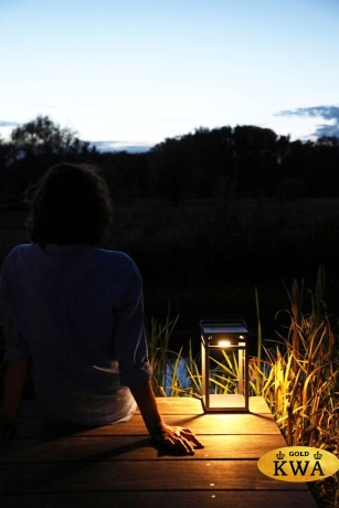 Sala 28см Лампа антрацит/натуральный, тик