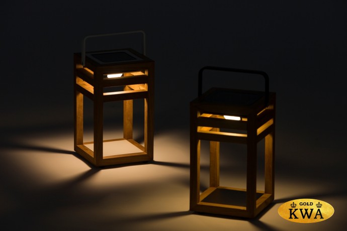 Sala 28см Лампа антрацит/натуральный, тик