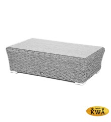 "Капучино" журнальный столик из искусственного ротанга (гиацинт), цвет коричневый