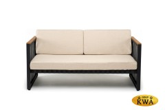 Диван из алюминия HORIZON 2-х местный  Joygarden