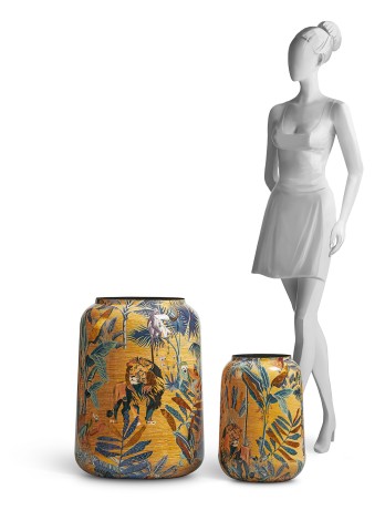 Кашпо TREEZ Effectory Savage Garden Дизайн-ваза King в-62 см, д-43 см