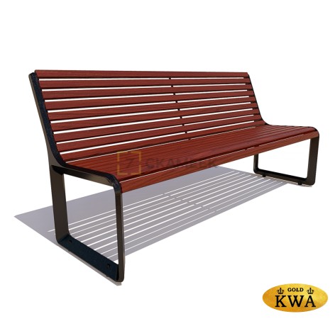 Скамейка чугунная «Милан» (2,0 ангарская сосна)