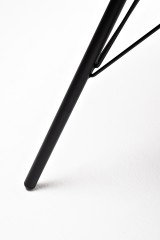 &quot;Конте&quot; интерьерный стол из HPL круглый Ø70см, цвет &quot;серый гранит&quot;