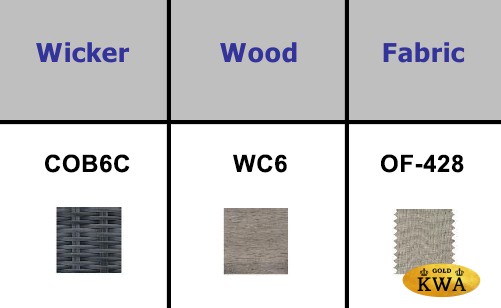 Комплект плетеной мебели