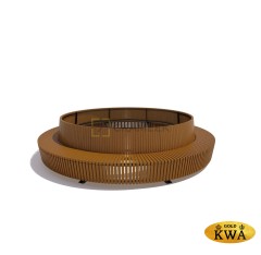 Скамейка «Оазис» радиусная