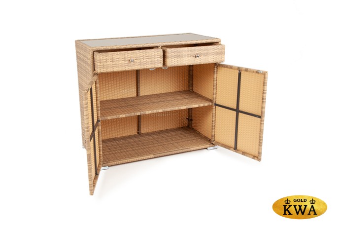 "Мальта" тумба плетеная из искусственного ротанга