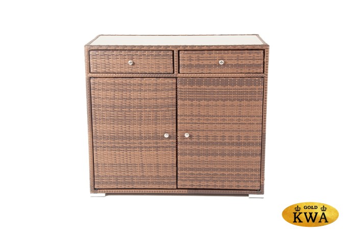 "Мальта" тумба плетеная из искусственного ротанга