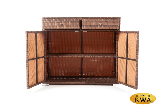 "Мальта" тумба плетеная из искусственного ротанга