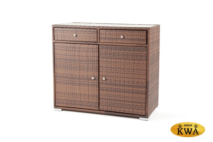 "Мальта" тумба плетеная из искусственного ротанга