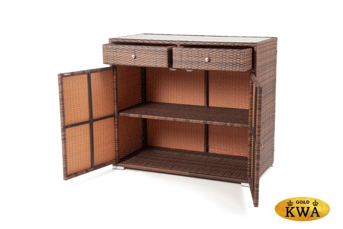 "Мальта" тумба плетеная из искусственного ротанга