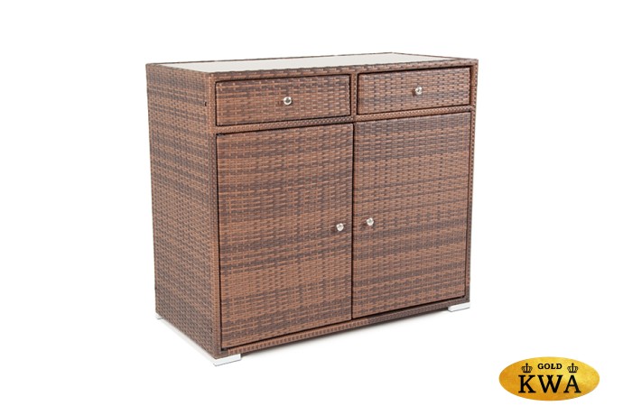 "Мальта" тумба плетеная из искусственного ротанга