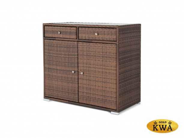 "Мальта" тумба плетеная из искусственного ротанга