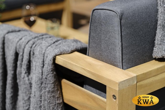 Мебель садовая для лаунж зоны из акации BOOKA с кофейным столом  Joygarden