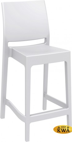 Стул пластиковый полубарный