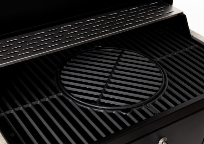 Барбекю гриль Lounge B-05B, 79 см, черный/серый каспий