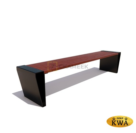 Скамейка уличная «Мегаполис» (лиственница 2,0)