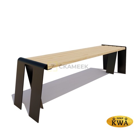 Скамейка уличная «Лайт» (ангарская сосна 1,5)