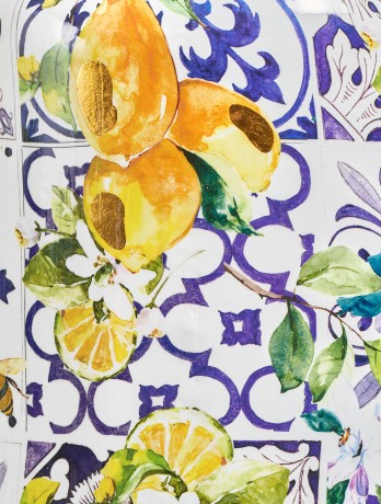 Кашпо TREEZ Effectory Savage Garden Дизайн-ваза Capri в-43 см, д-26 см