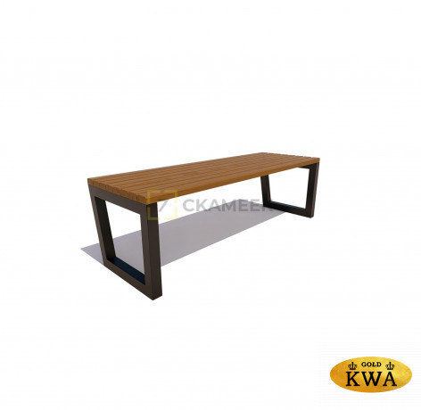 Банкетка «Муром» (2,5 м лиственница,30х60)