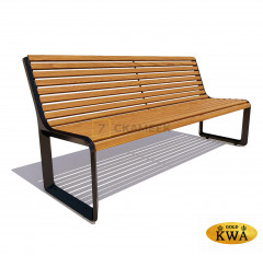 Скамейка чугунная «Милан» (1,8 композитный материал)