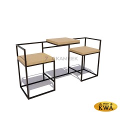 Кофейная зона «Дуэт» (брус бук)