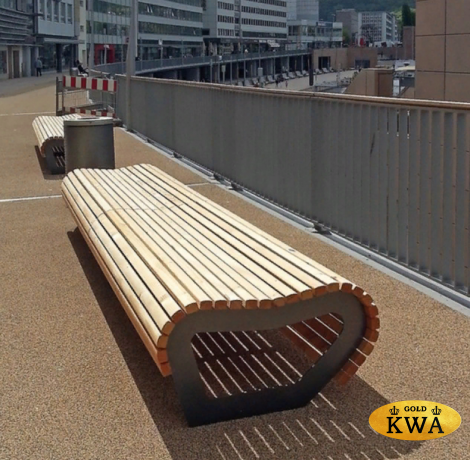 Лавочка Корона без спинки 1,5 м