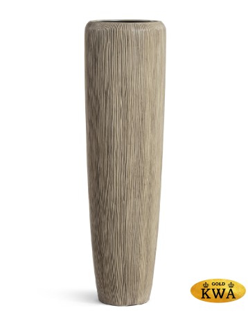 Кашпо TREEZ Effectory Wow Высокий конус Design Капучино в-117 см, д-34 см 1/1