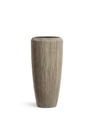 Кашпо TREEZ Effectory Wow Высокий конус Design Капучино в-117 см, д-34 см 1/1