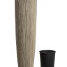Кашпо TREEZ Effectory Wow Высокий конус Design Капучино в-117 см, д-34 см 1/1