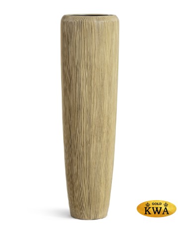 Кашпо TREEZ Effectory Wow Высокий конус Design Капучино в-117 см, д-34 см 1/1