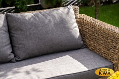 &quot;Капучино&quot; лаунж-зона из искусственного ротанга (гиацинт), цвет соломенный