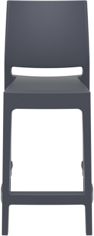 Стул пластиковый полубарный