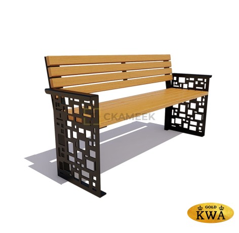 Скамейка «Барселона» (1,2 лиственница, 40х60)