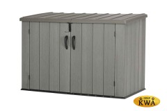 Ящик пластиковый WoodLook, 2100 л, серый