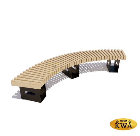 Садово-парковая скамейка «Сити» (ангарская сосна, 43х90, 4713)