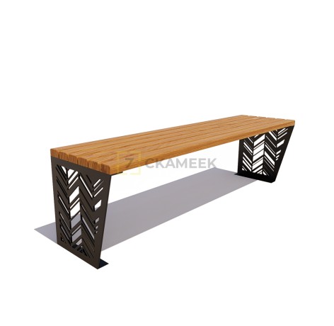 Банкетка «Гарнизон» (2,0 лиственница,30х60)