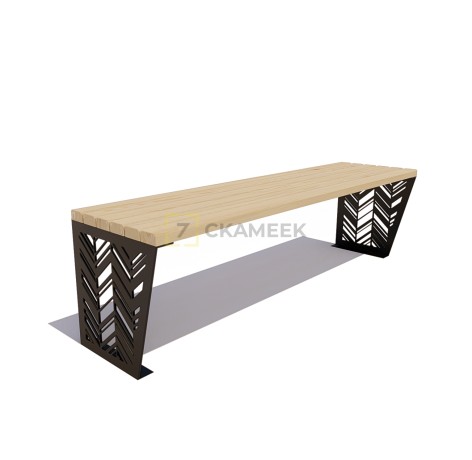 Банкетка «Гарнизон» (2,0 лиственница,30х60)