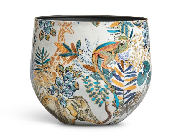 Кашпо TREEZ Effectory Savage Garden Чаша Wild в- см, д-26 см