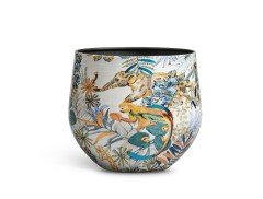 Кашпо TREEZ Effectory Savage Garden Чаша Wild в- см, д-26 см