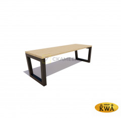 Банкетка «Муром» (3,0 м лиственница,30х60)