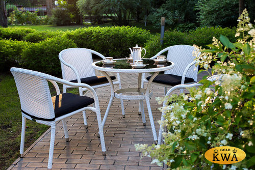 Комплект плетеной мебели LOTUS светлый