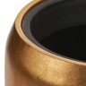 Кашпо TREEZ Effectory Metal Сусальное золото д-32 см, в-51 см