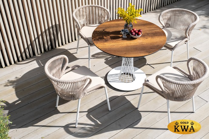 "Милан" плетеный стул из роупа (веревки)