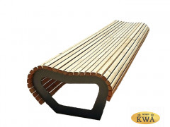 Лавочка Корона без спинки 3 м